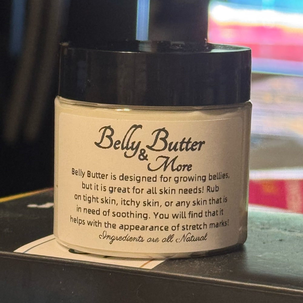 Belly Butter & More White Skincare Moisturizer